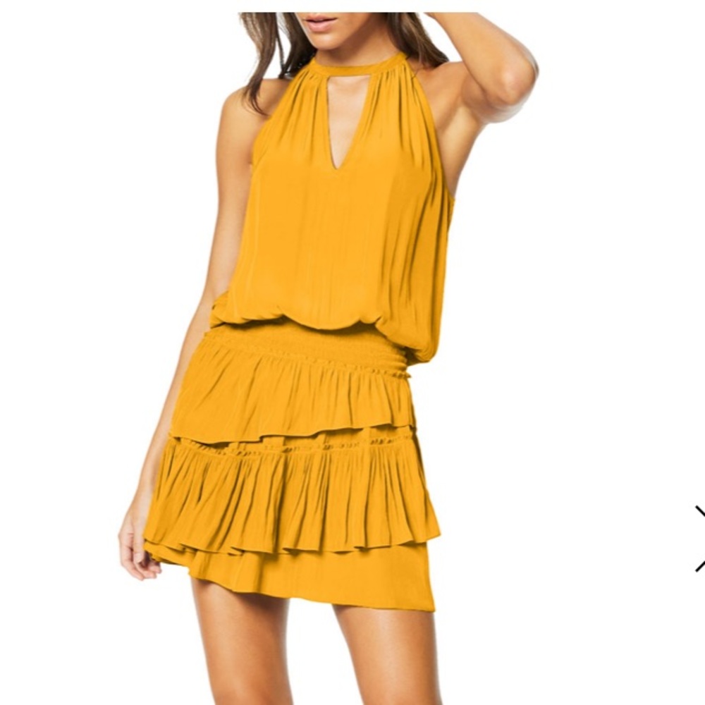 Ramy Brook Alexandra Dress in Yellow